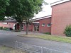 sporthalle varrel parkplatz und eingang